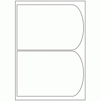 569 - Label Size 200mm x 136mm - 2 labels per sheet